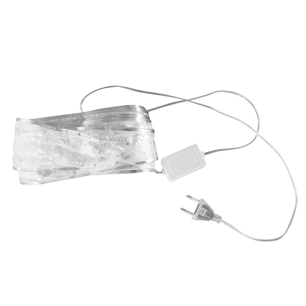 250 LED Christmas strip, silver, 25 m