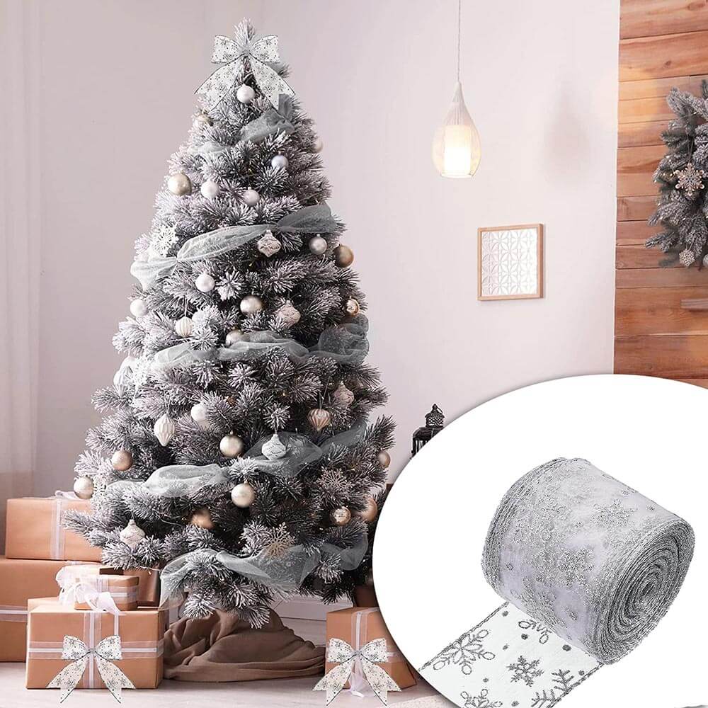 250 LED Christmas strip, silver, 25 m