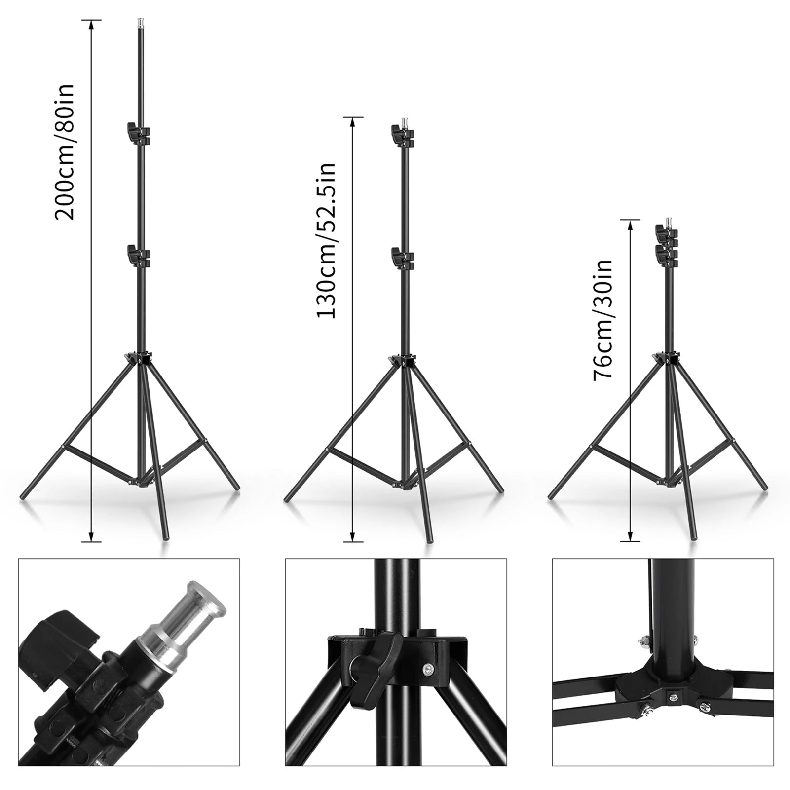 Large Flexible Softbox Lighting Studio Photography Light Kit Softboxes Light Bulbs Umbrellas Light Sockets Light Stands Backdrop